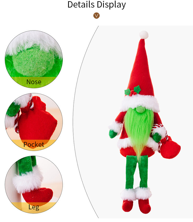 Nordic Style Elf Doll Party Festival DIY Decoration Old Man