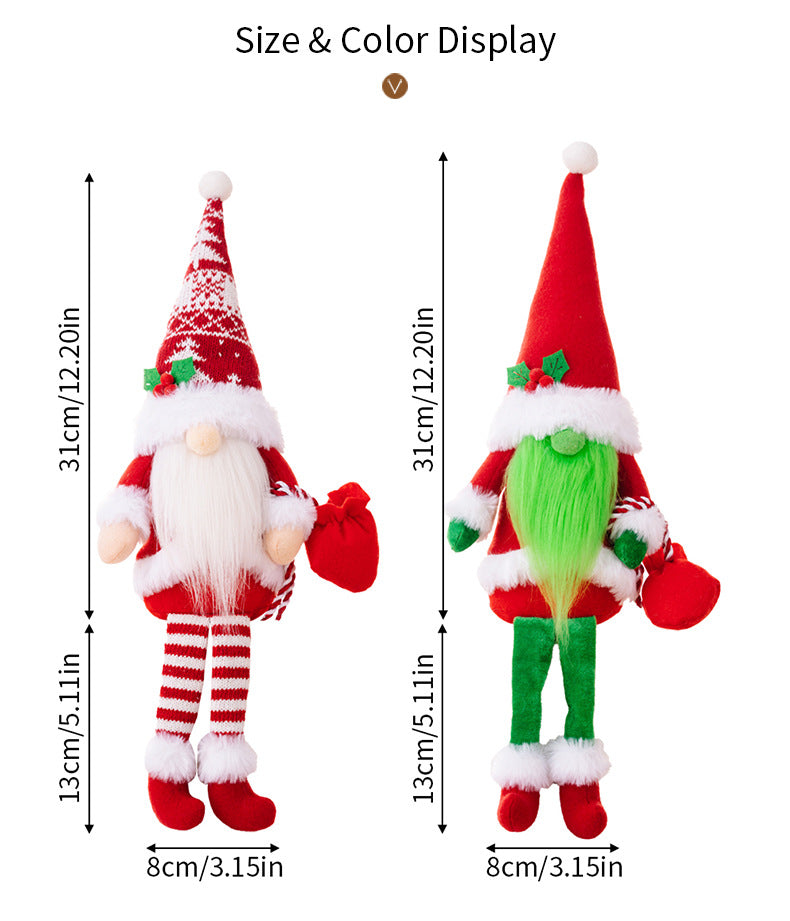 Nordic Style Elf Doll Party Festival DIY Decoration Old Man