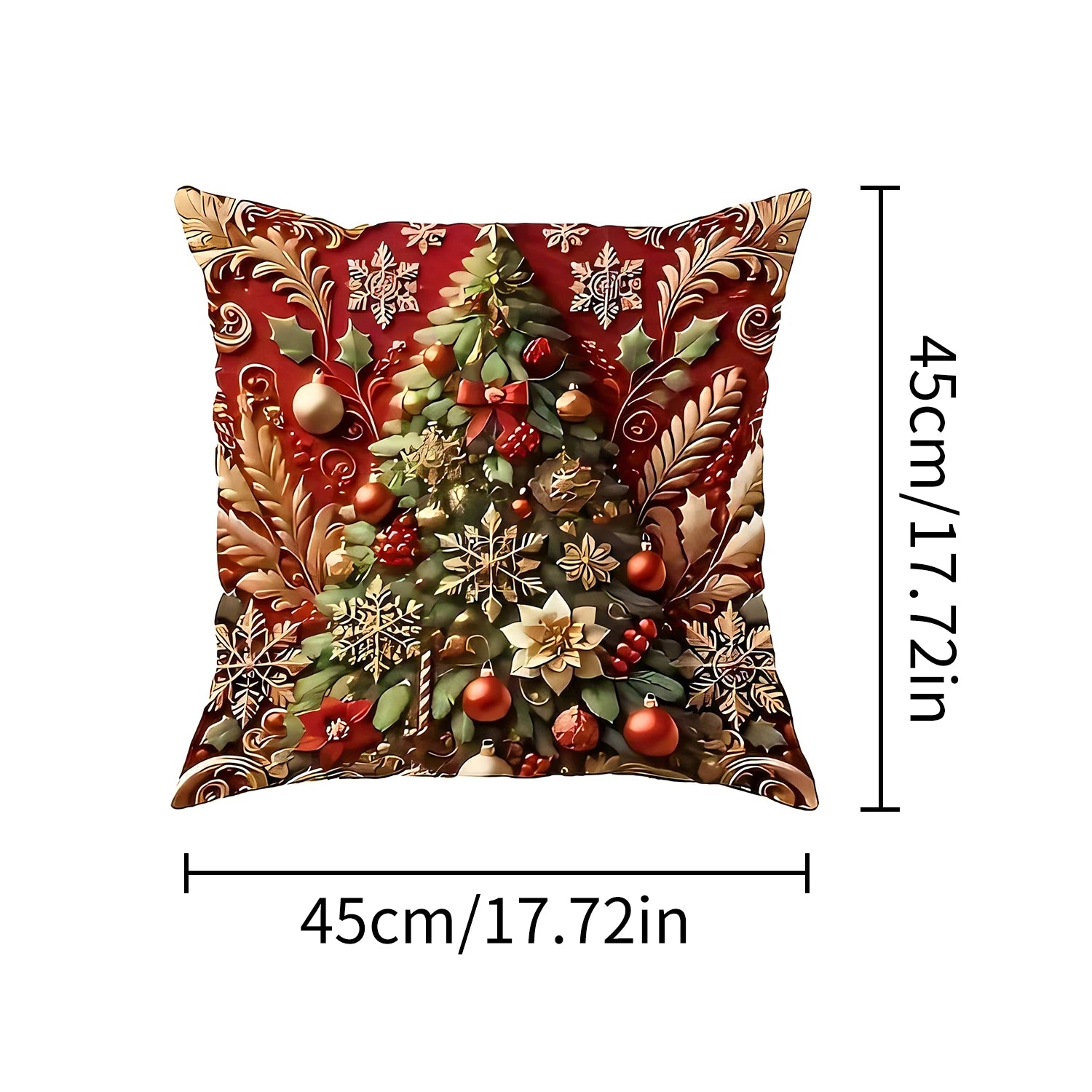 Santa Christmas Pillow Cover
