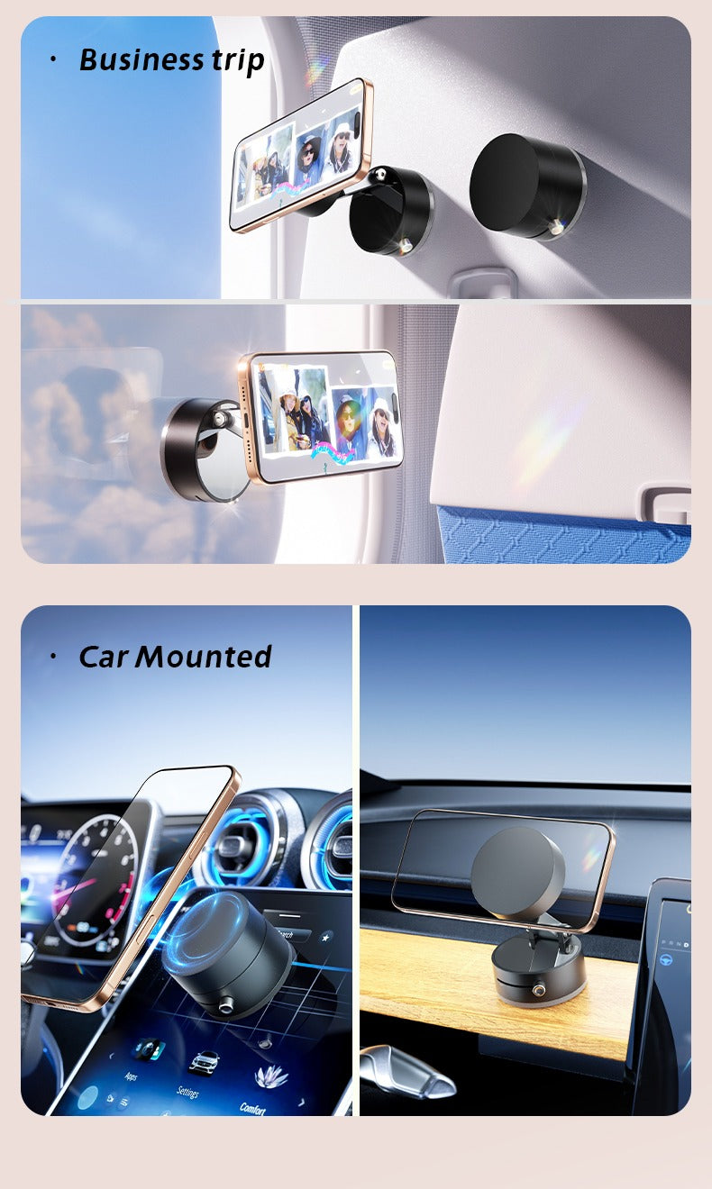 Universal Magnetic Car Phone Holder with Suction Cup