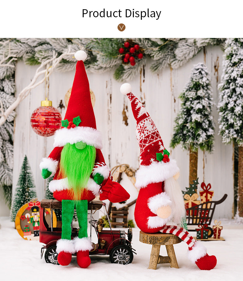 Nordic Style Elf Doll Party Festival DIY Decoration Old Man